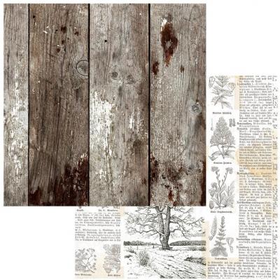 49 and Market Designpapier Vintage Orchard - Woodgrained